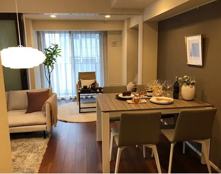 居室・リビング　家具は参考の物になります