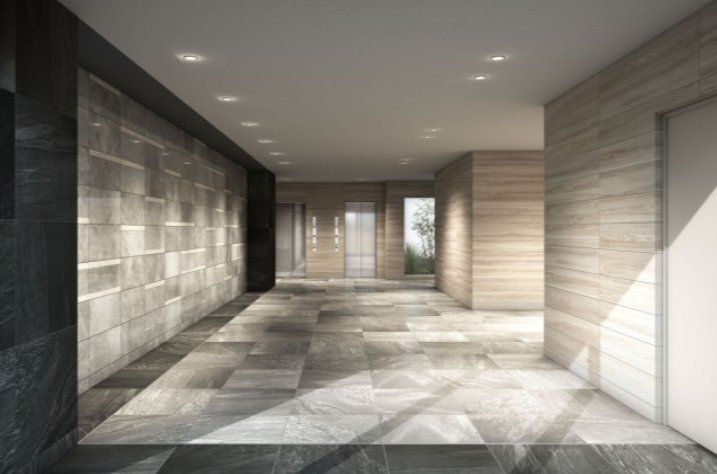 ロビー　※管理会社様提供施工イメージ　現況優先