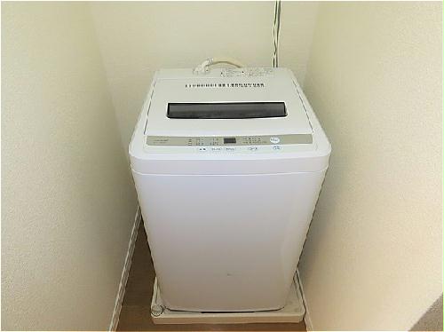 その他設備　洗濯機も付いています