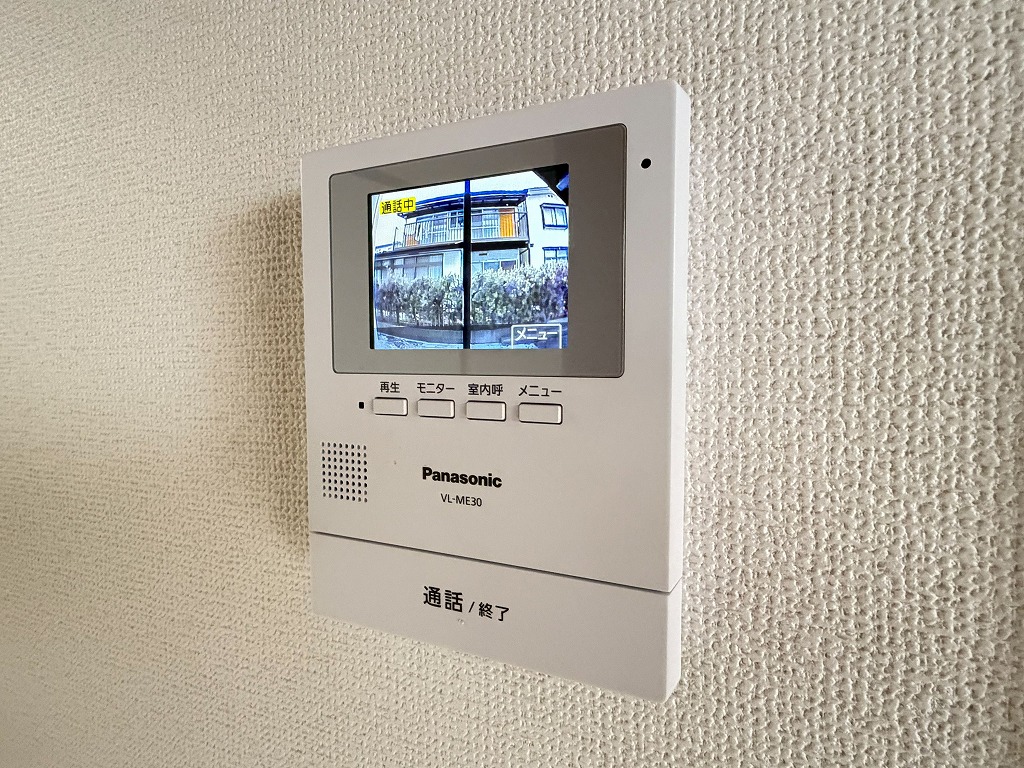 セキュリティ　モニター付きインターホン