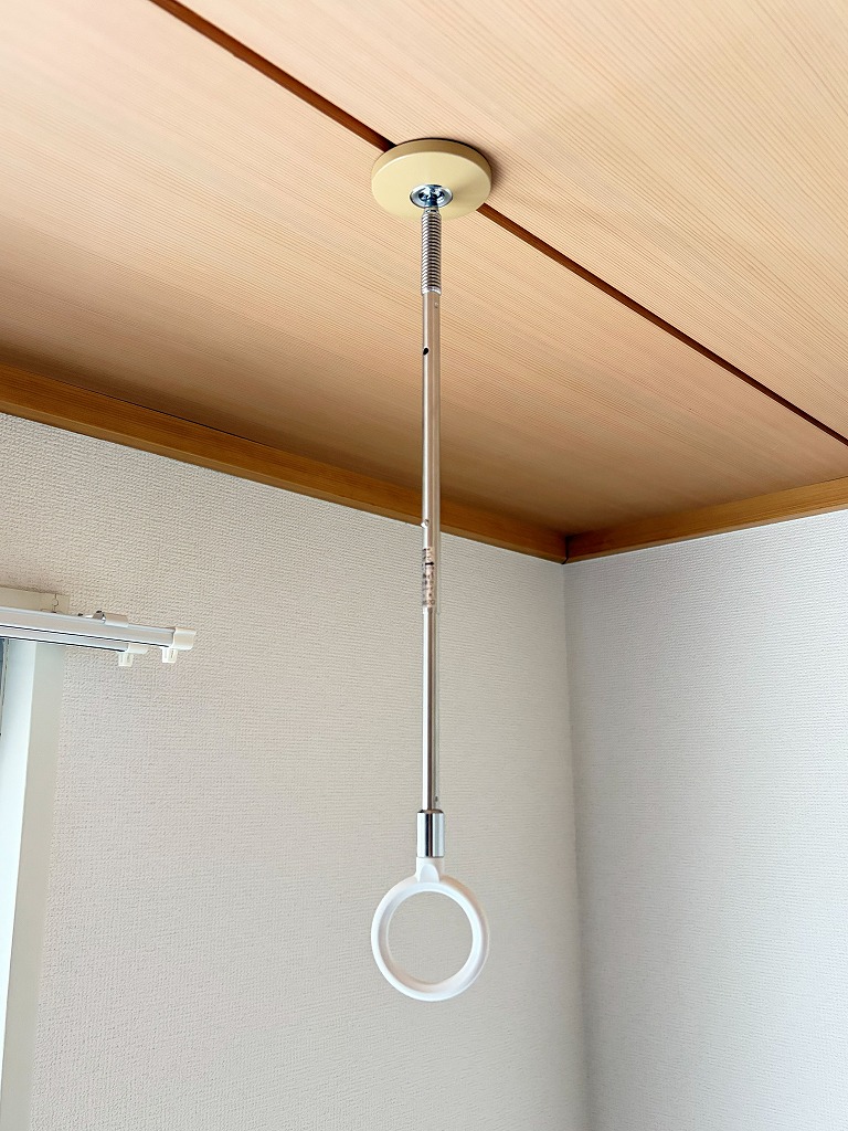 その他　室内物干し金具有
