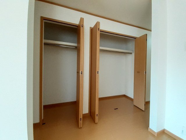 収納　大きなスペースがあり、収納には困りません