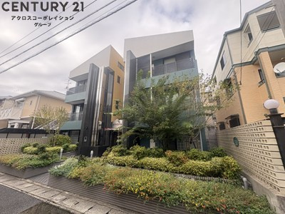 建物外観　オートロック付きで安心のセキュリティ♪