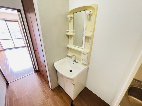 洗面設備　※別部屋の写真です