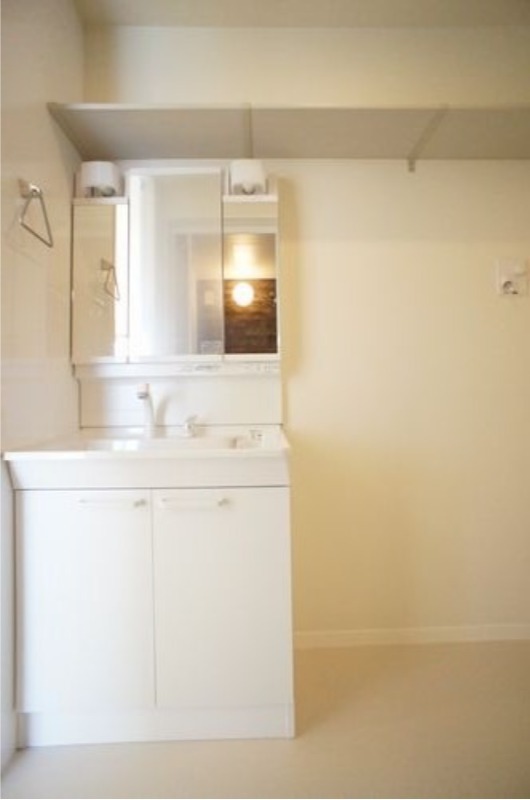 洗面設備　図面と現状に相違がある場合には現状を優先