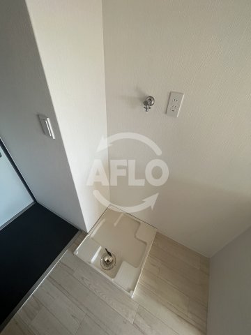 その他設備　リアーレ北田辺　洗濯機置場