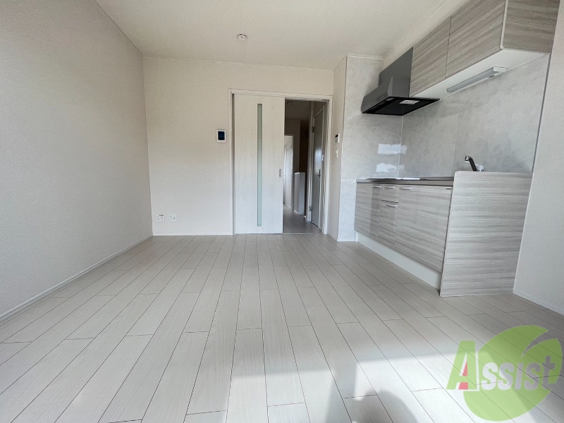 居室・リビング　８．７帖のリビングです。広々としていますね。