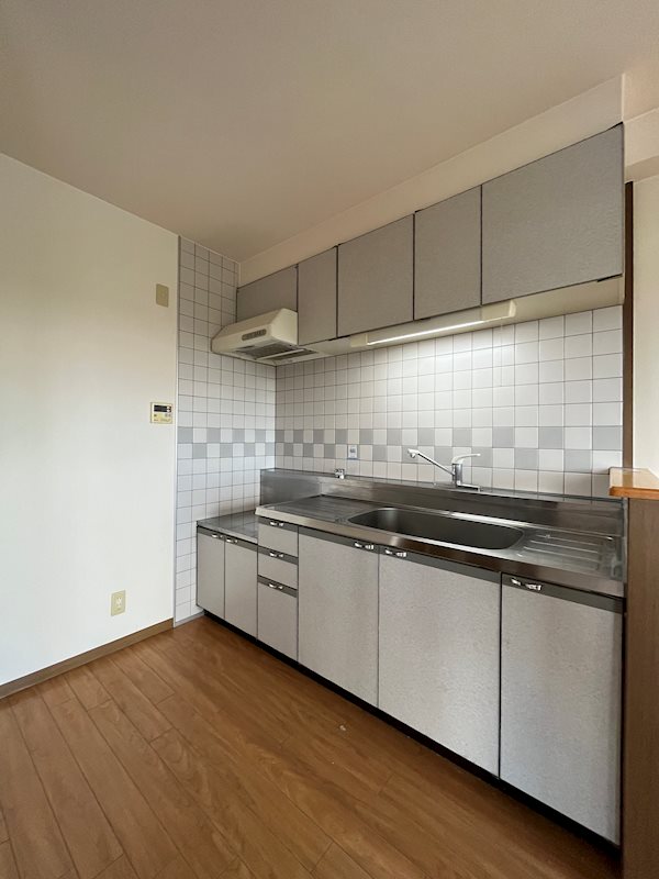 キッチン　ガス2口設置可