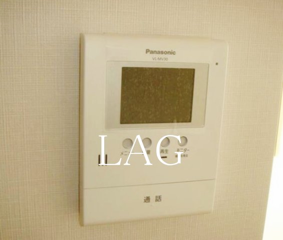 セキュリティ　モニター付きインターフォンです。