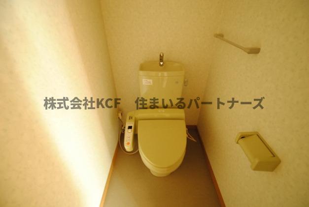 トイレ　ゆったりとした空間のトイレです