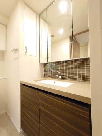 洗面設備　ザ・パークハビオ根岸三丁目