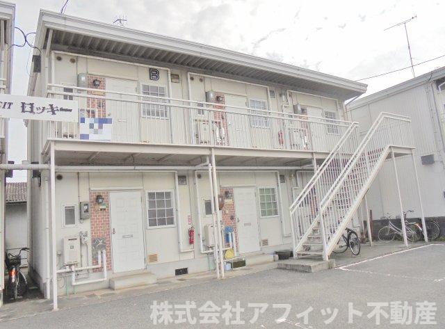 建物外観　サンシティロッキーB・軽量鉄骨造