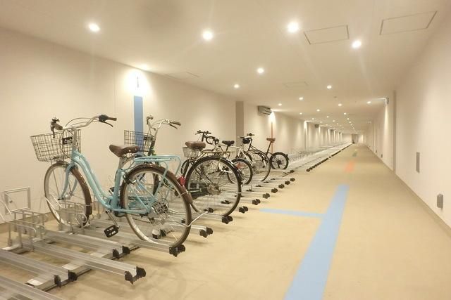 駐車場　駐輪場