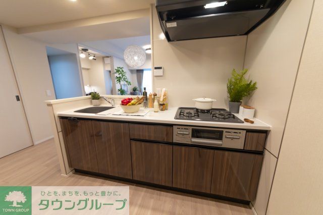 キッチン　家具はイメージです。