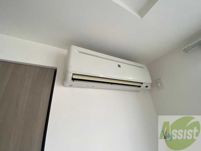 その他設備　エアコンが設置してありますので、寒暖対策もばっちり。