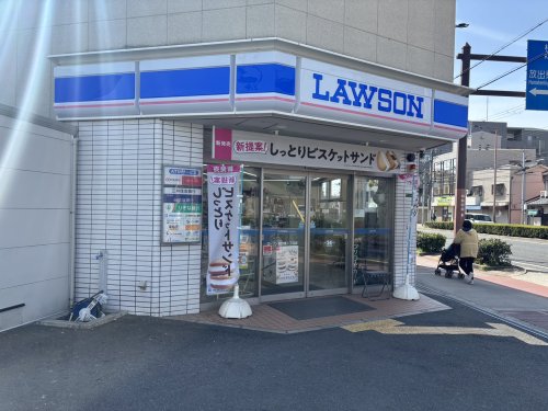 コンビニ　ローソン 鴫野東二丁目店（コンビニ）まで89m