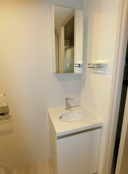 洗面設備　洗面所です