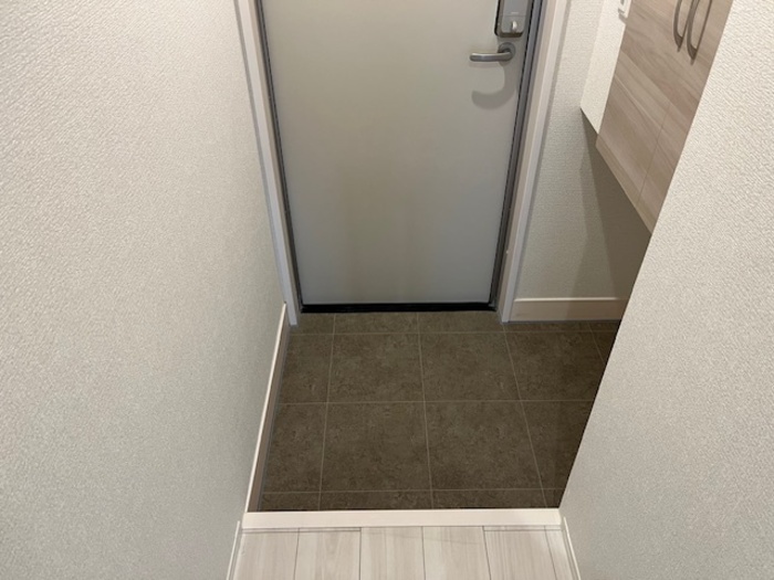 玄関　ゆったりとした玄関です