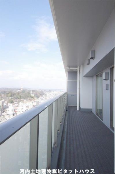 バルコニー　西向きバルコニー