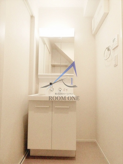 洗面設備　洗面台です。