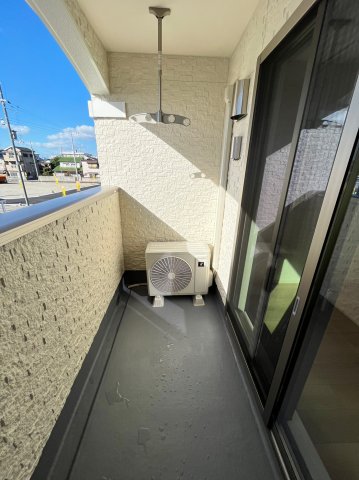 バルコニー　同物件、別号室の参考写真です。