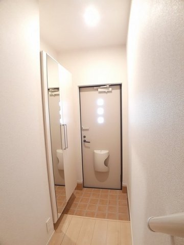 玄関　毎日通る玄関はこちらです