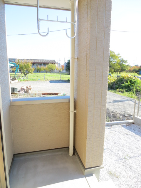 バルコニー　別の部屋の写真です