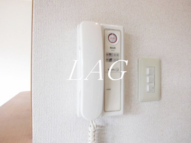 セキュリティ　インターフォンです。