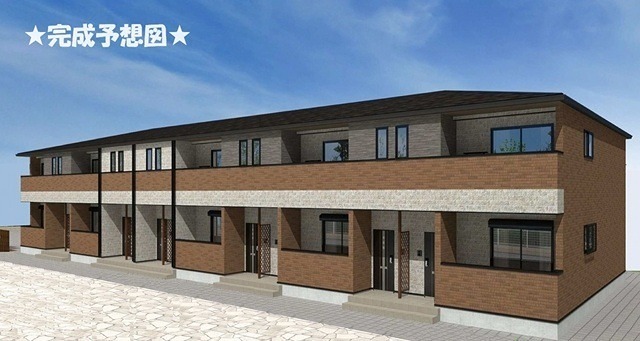 建物外観　施工イメージです。