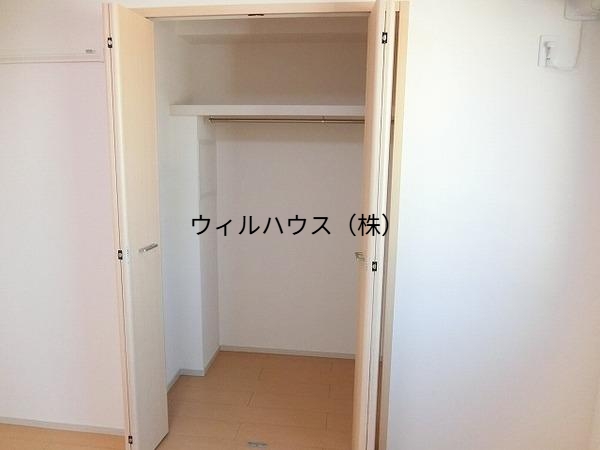 収納　クローゼット！