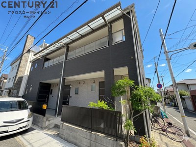 建物外観　モニター付きインターホンでセキュリティ安心！