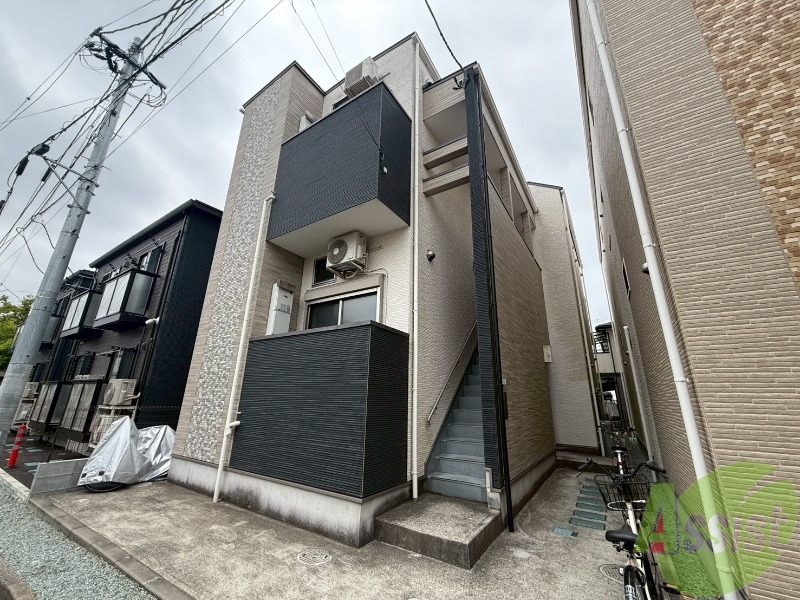 建物外観　仙台市若林区八軒小路「ハーモニーテラス八軒小路」