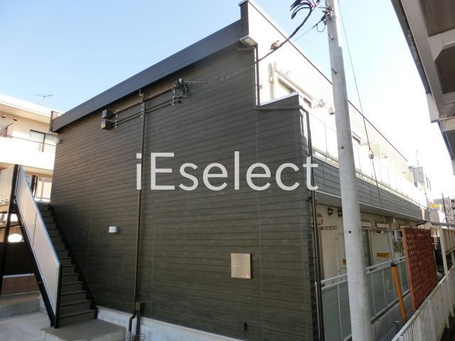 建物外観　安心のホームセキュリティ付き物件。
