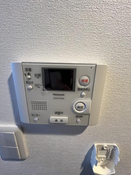 セキュリティ　※写真は別部屋、イメージ写真です。