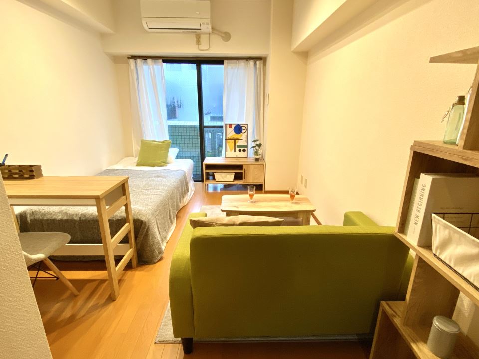 居室・リビング　家具を配置しやすいお部屋です
