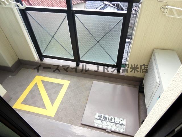 バルコニー　広々としたバルコニーです