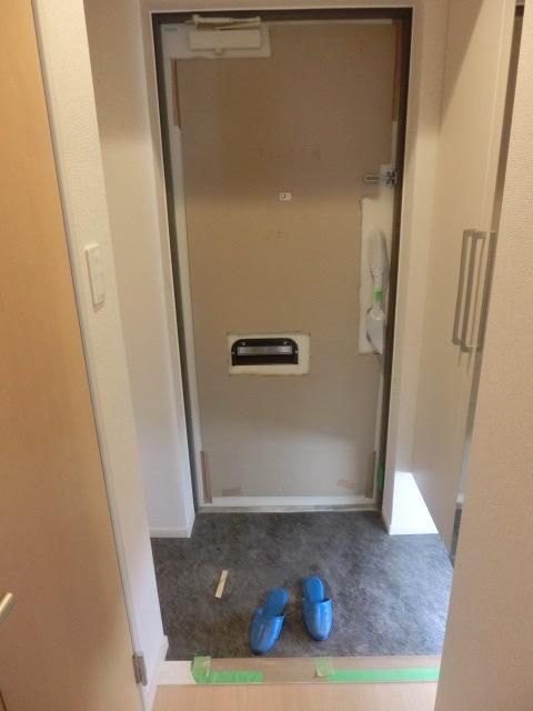 玄関　現在建築中