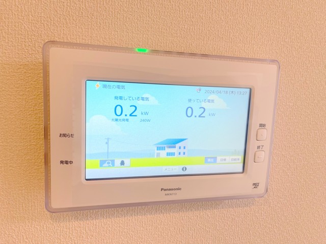 その他設備　売電パネル