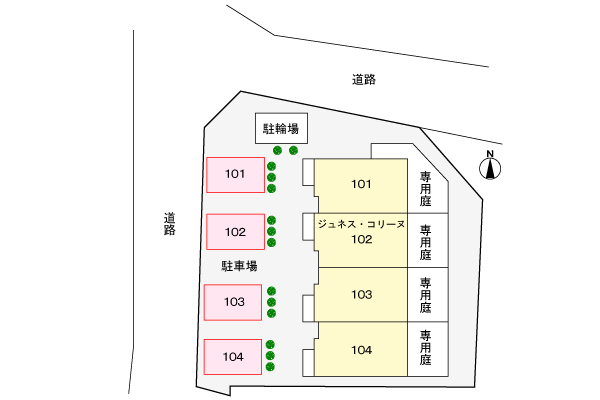 駐車場　駐車場