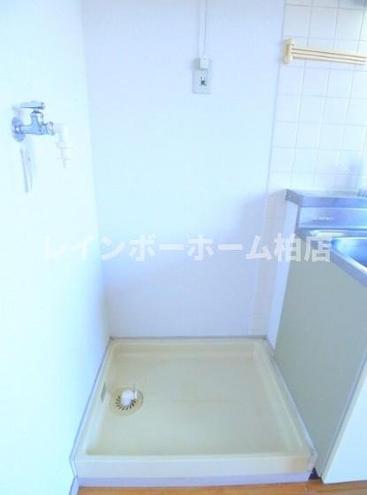 その他設備　室内洗濯機置き場です