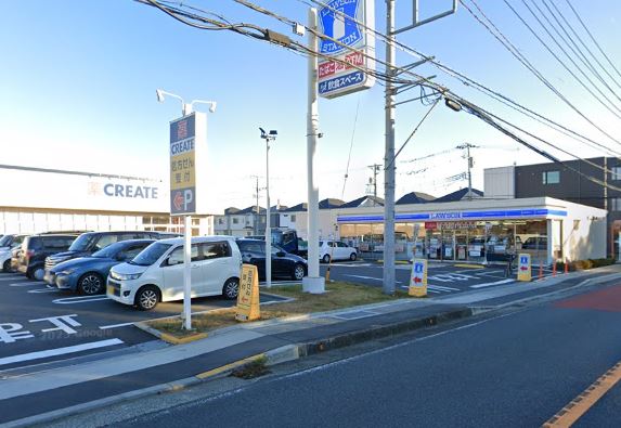 コンビニ　ローソン　海老名今里二丁目店（コンビニ）まで500m