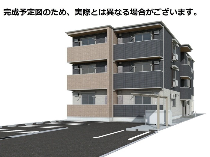 建物外観　完成予想図です