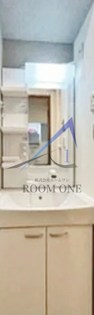 洗面設備　洗面台です。