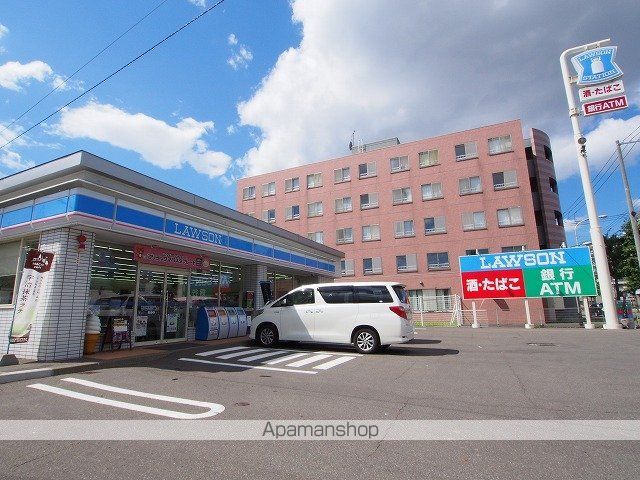 コンビニ　ローソン豊平１条店（コンビニ）まで350m