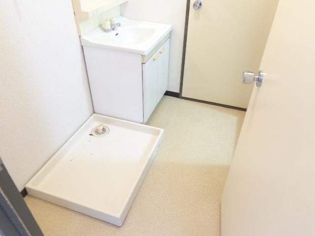 洗面設備　施工イメージです。