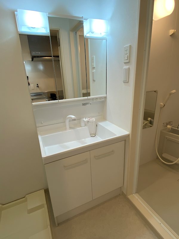 洗面設備　違うお部屋の写真です。ご参考までに