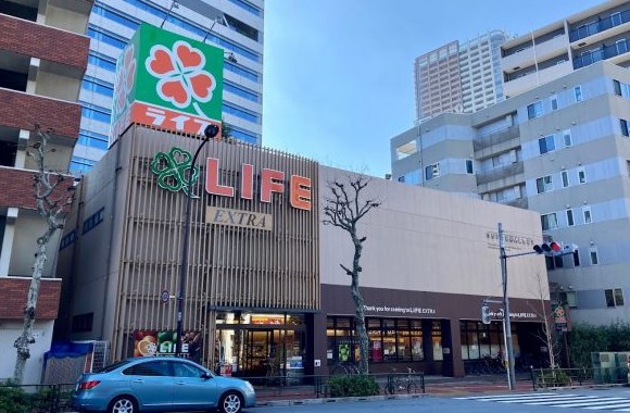 スーパー　ライフ東五反田店（スーパー）まで661m