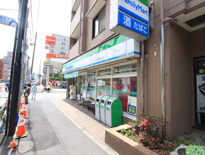 コンビニ　ファミリーマート大島５丁目店（コンビニ）まで410m