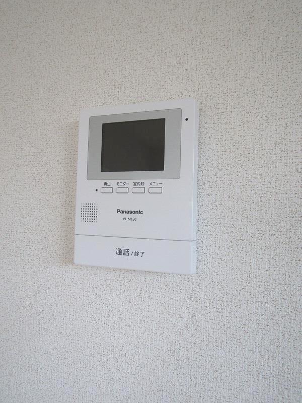 セキュリティ　モニター付きインターホン