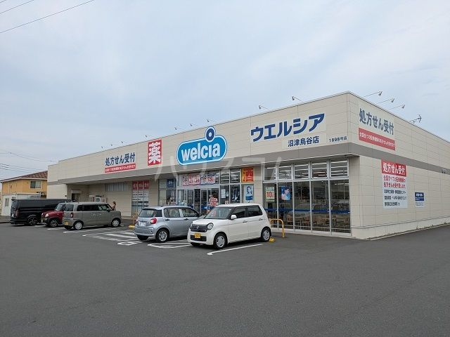 ドラックストア　ウェルシア沼津鳥谷店（ドラッグストア）まで527m